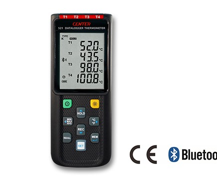 CENTER520四通道数据记录温度计