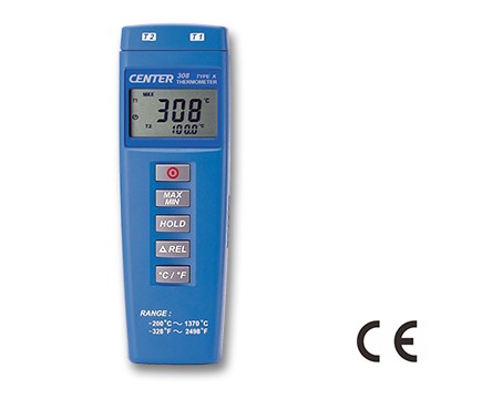 CENTER308紧凑经济型温度计